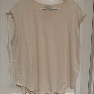 Varley Off-White Muscle Tee